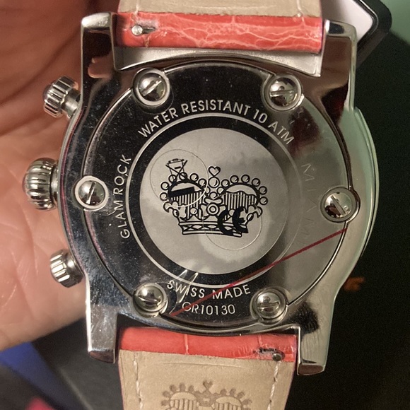 🇨🇭BNIB Glam Rock “Miami” Swiss Made Quartz Watch GR10130 - Picture 8 of 9